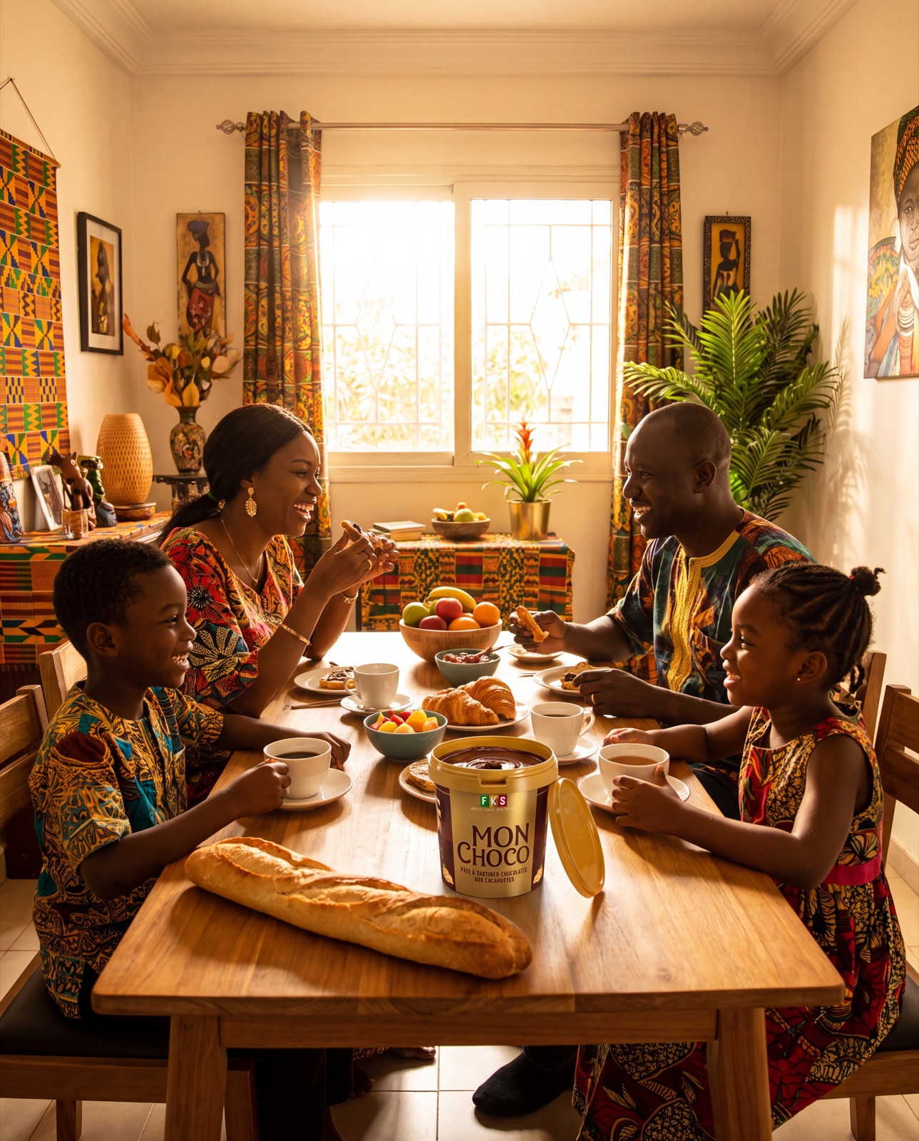 Monchoco — Petit-déjeuner en famille